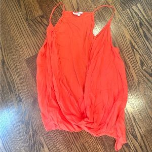 Helmet Lang Coral Scoop Shirt